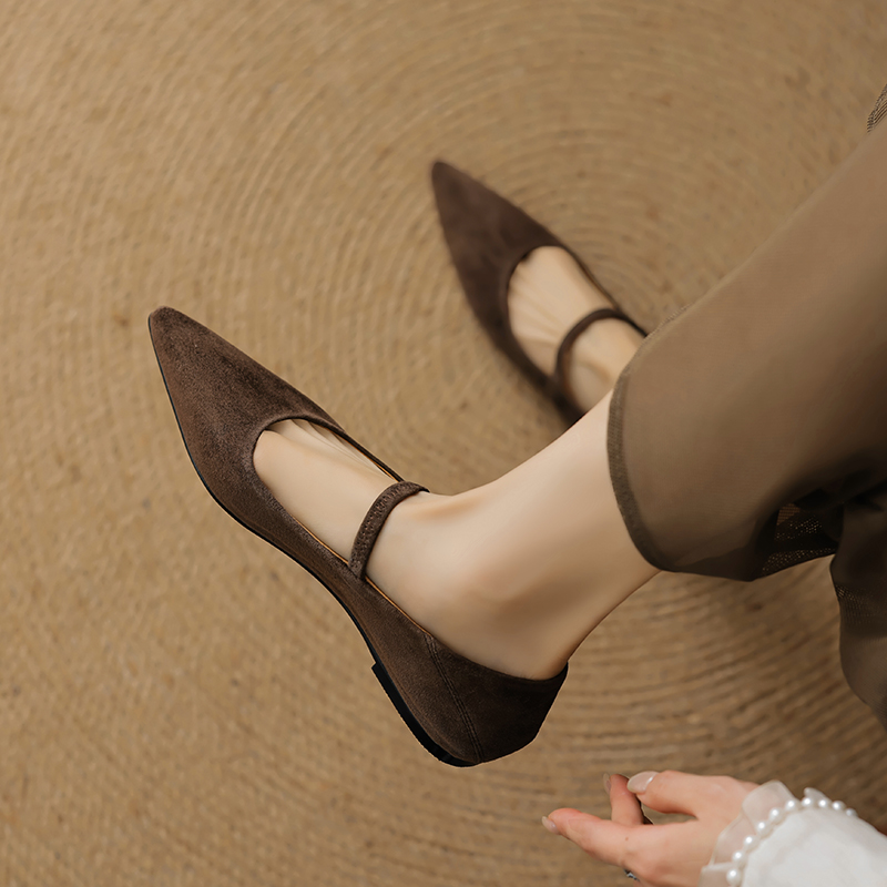USS Shoes Romina Women's Ballet Leather Flats Shoes - Luxuryurbanwear
