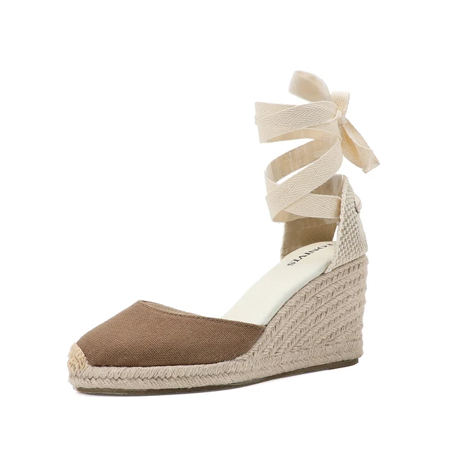 USS Shoes Rosalia Women's Wedges Espadrille Sandals - Luxuryurbanwear
