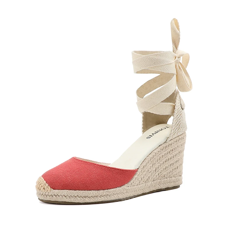 USS Shoes Rosalia Women's Wedges Espadrille Sandals - Luxuryurbanwear