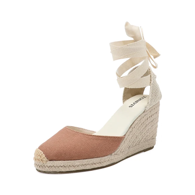 USS Shoes Rosalia Women's Wedges Espadrille Sandals - Luxuryurbanwear
