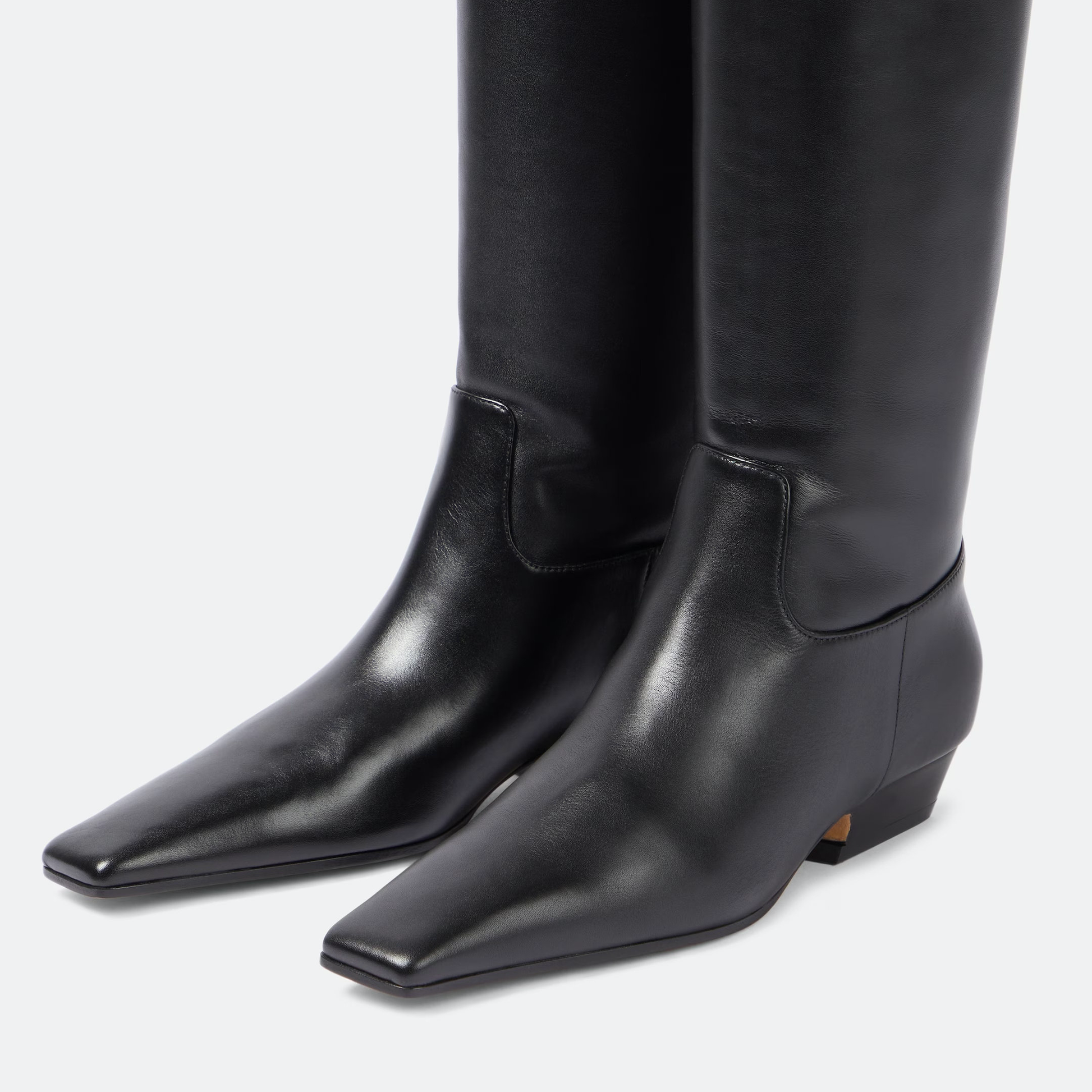 USS Shoes Rosario Women's Mid Heel Knee High Boots - Luxuryurbanwear
