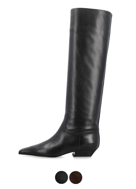 USS Shoes Rosario Women's Mid Heel Knee High Boots - Luxuryurbanwear