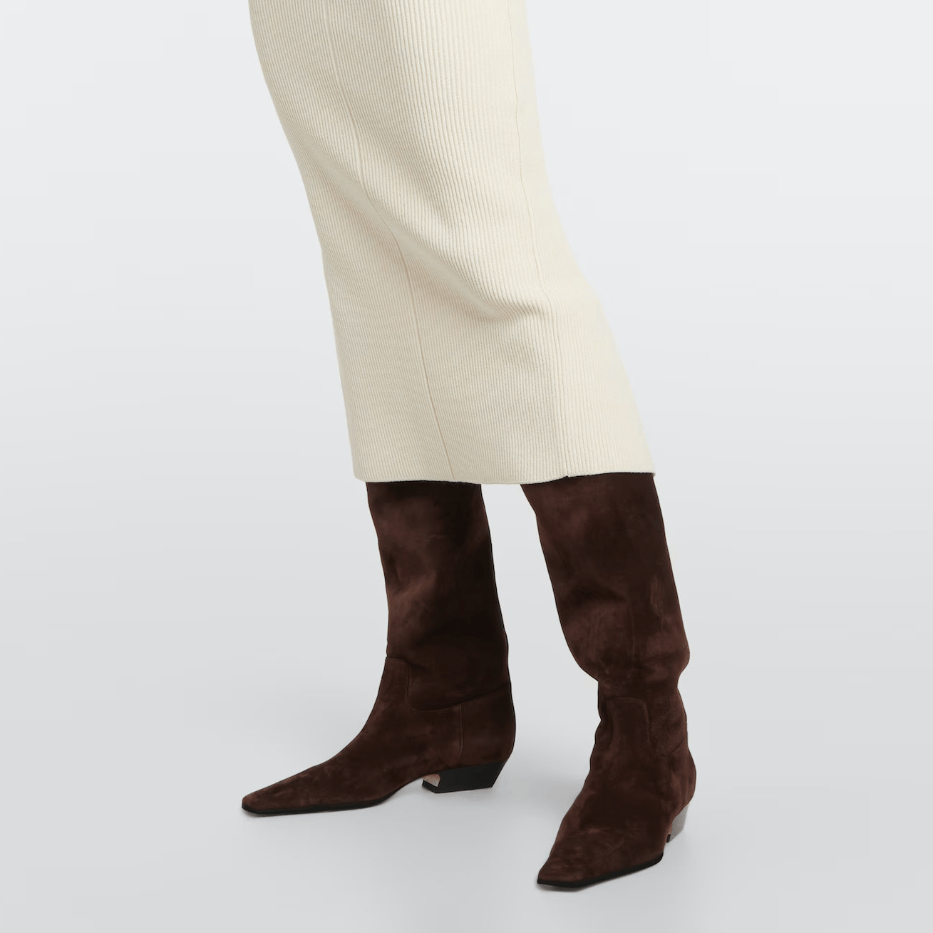 USS Shoes Rosario Women's Mid Heel Knee High Boots