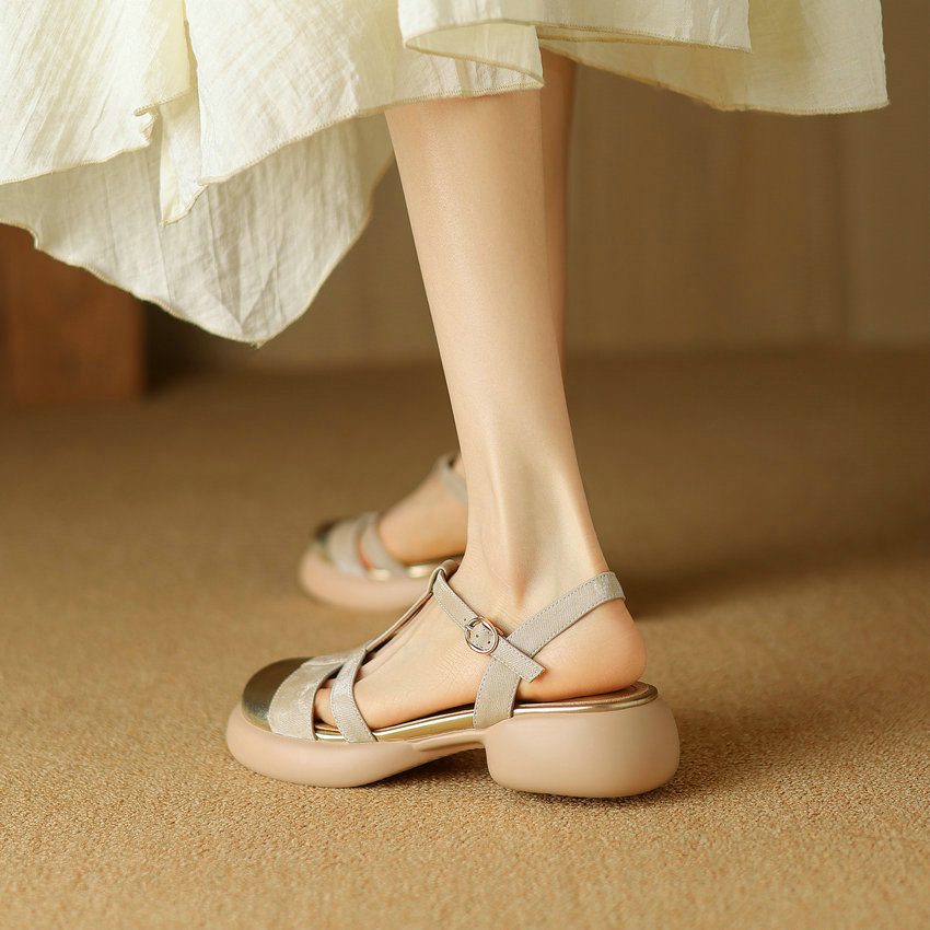 USS Shoes Ruby Women's Leather Sandals - Luxuryurbanwear