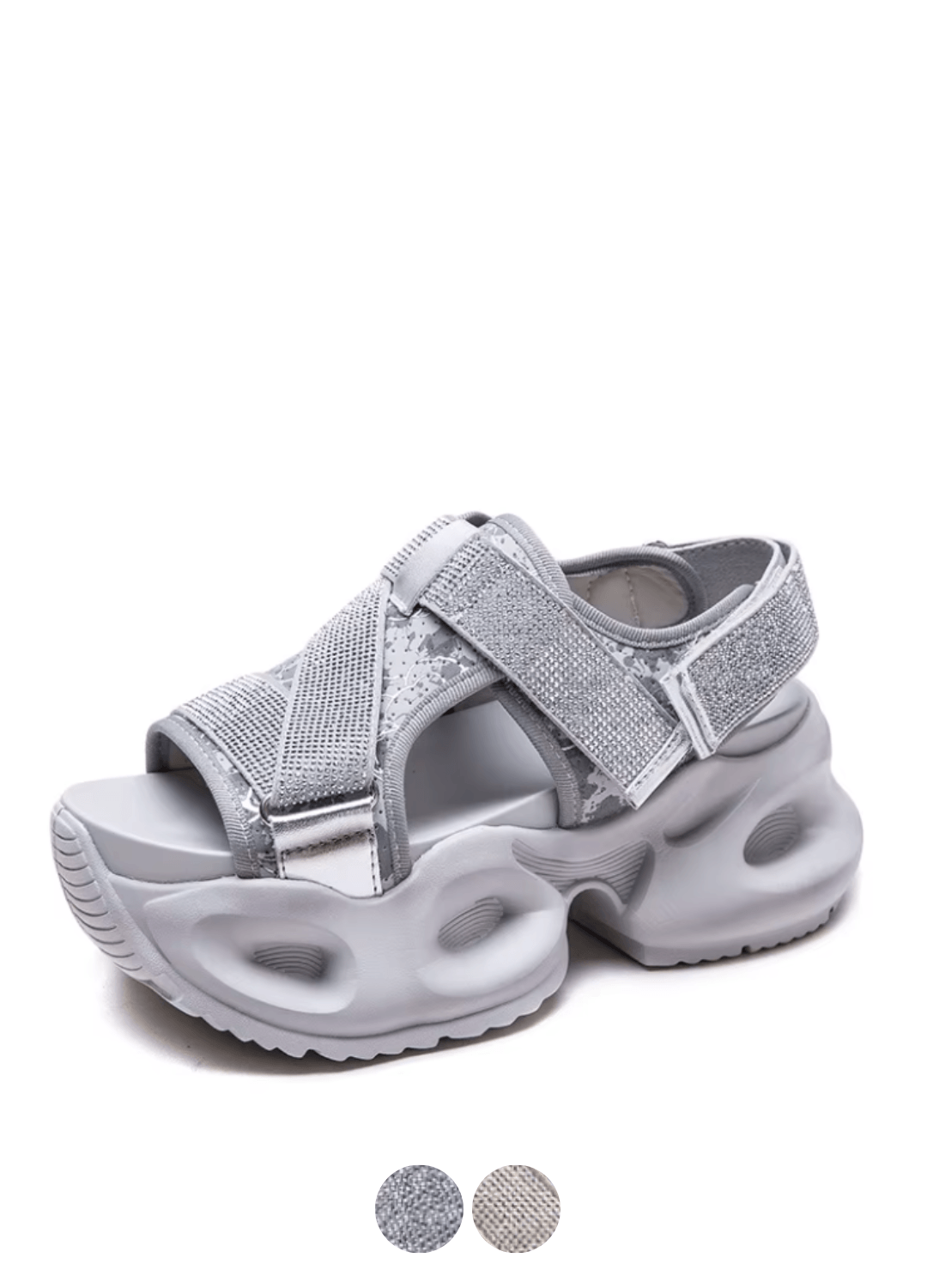 USS Shoes Samanta Women's Peep Toe Platform Sandals