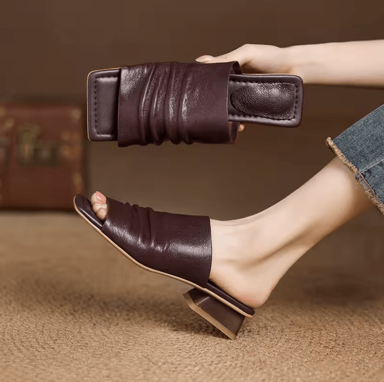 USS Shoes Samantha Women's Open Toe Leather Sandals