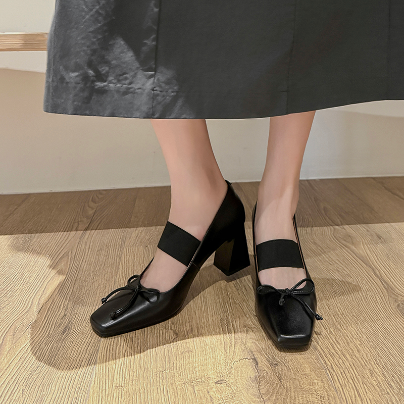 USS Shoes Sandy Women's Chunky Heel Elegant Pumps Shoes - Luxuryurbanwear