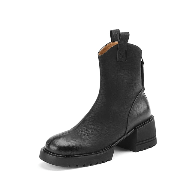 LUW Shoes Sayuri Women's Western Short Winter Boots - Luxuryurbanwear