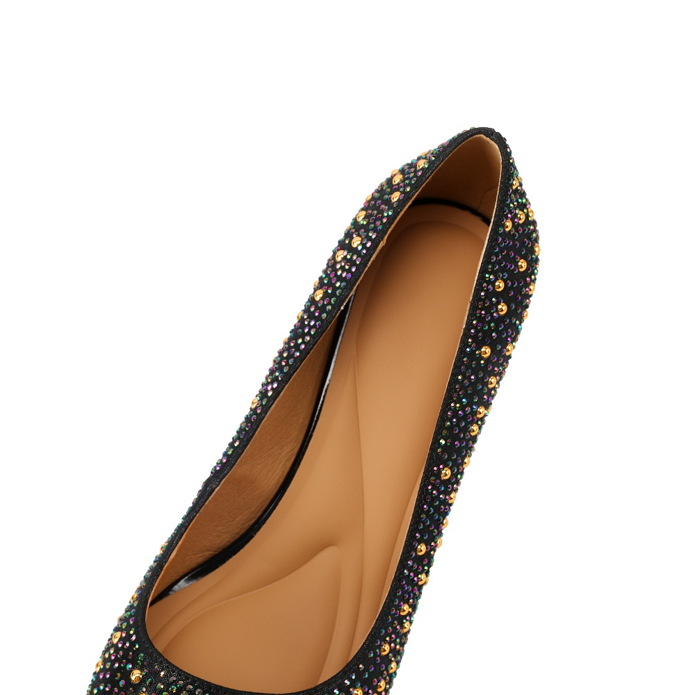 USS Shoes Sena Women's Luxury Rhinestone Pumps - Luxuryurbanwear