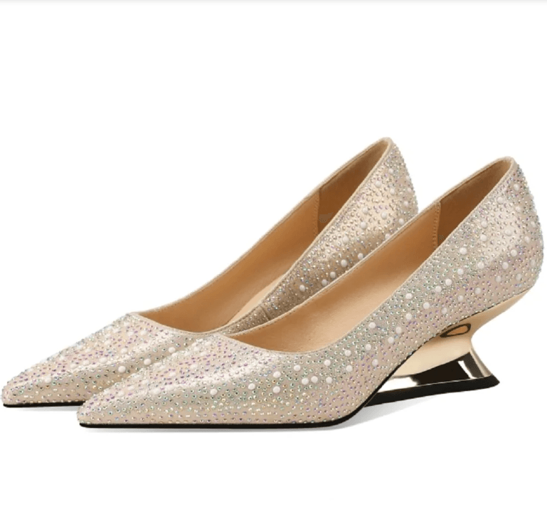 USS Shoes Sena Women's Luxury Rhinestone Pumps