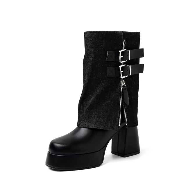 USS Shoes Shantal Women's Mid-Calf Ankle Boots - Luxuryurbanwear