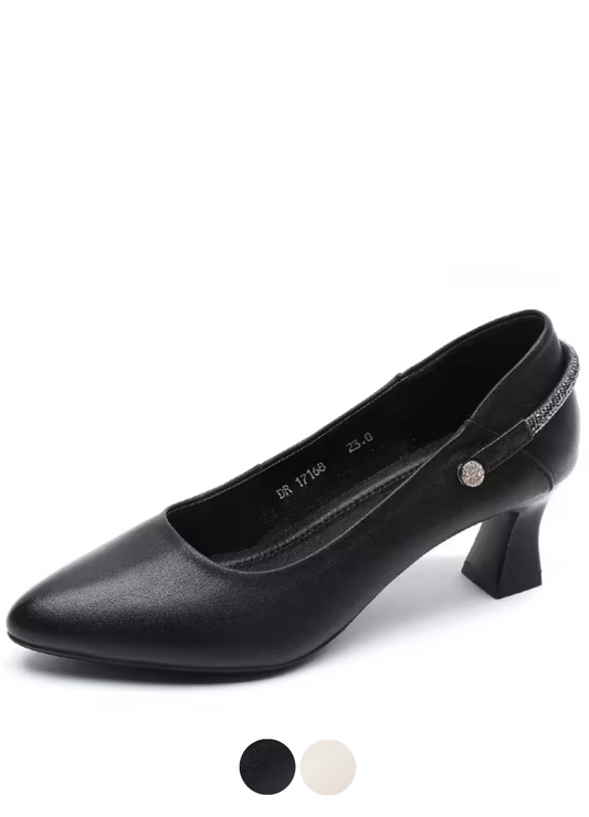 USS Shoes Sheila Women's Leather Office Pumps - Luxuryurbanwear