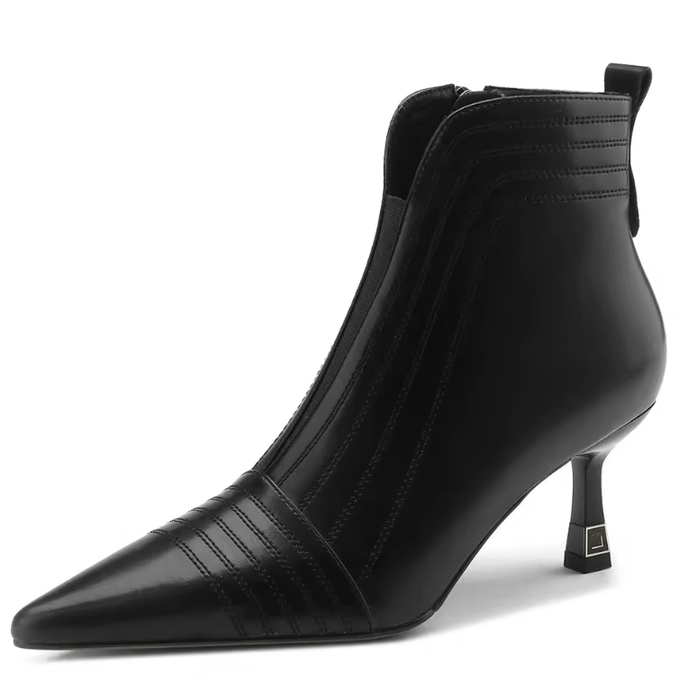 USS Shoes Silvestre Women's Pointed Toe Full Genuine Leather Ankle Boots