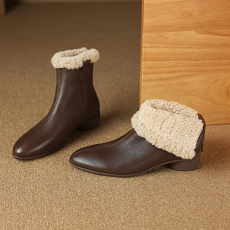 USS Shoes Susana Women's Snow Ankle Boots - Luxuryurbanwear