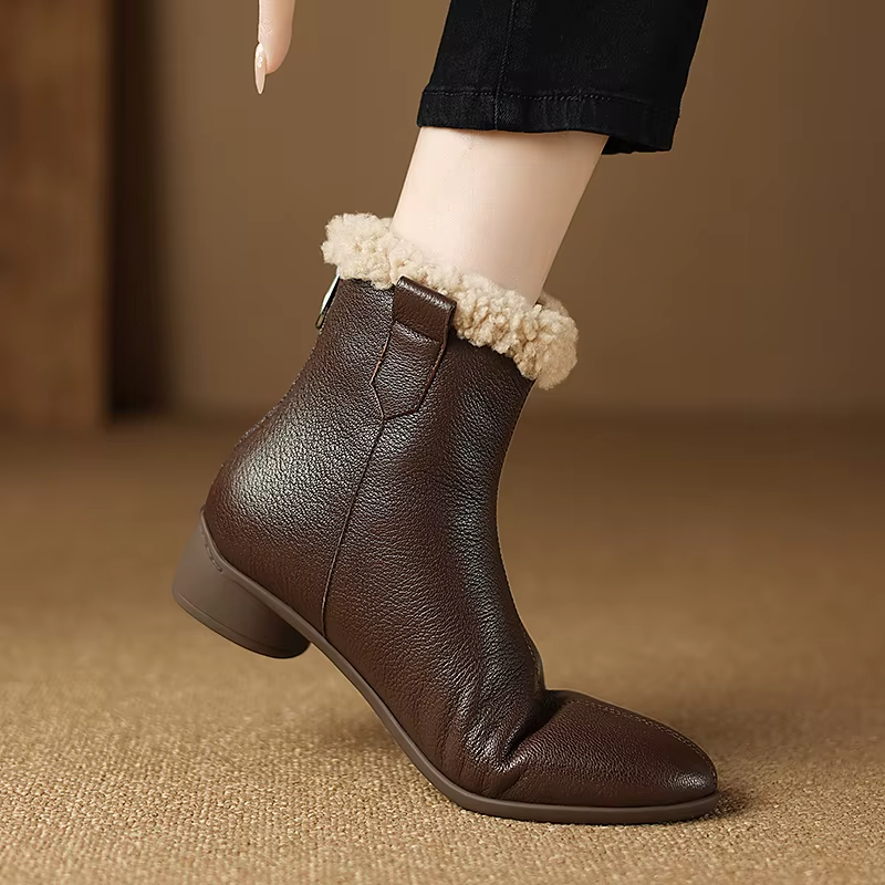 USS Shoes Susana Women's Snow Ankle Boots - Luxuryurbanwear