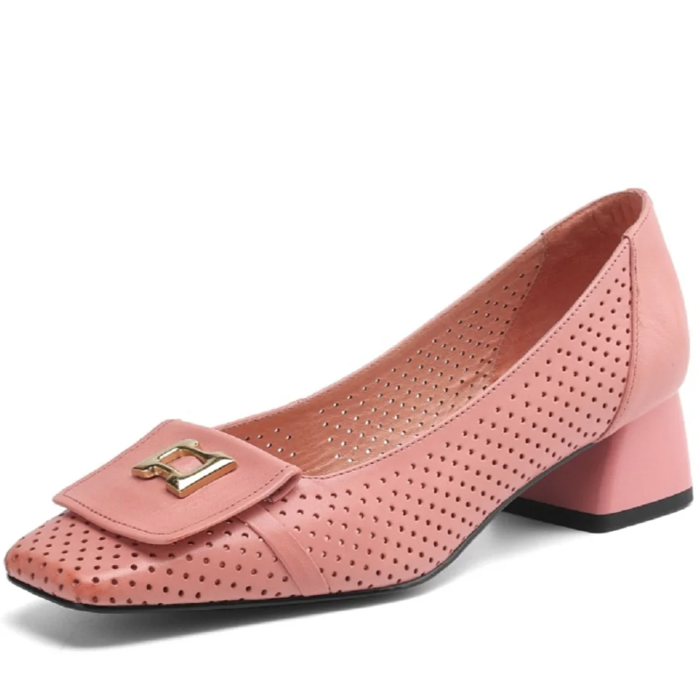 USS Shoes Vicky Women's Mid Heels Pumps - Luxuryurbanwear