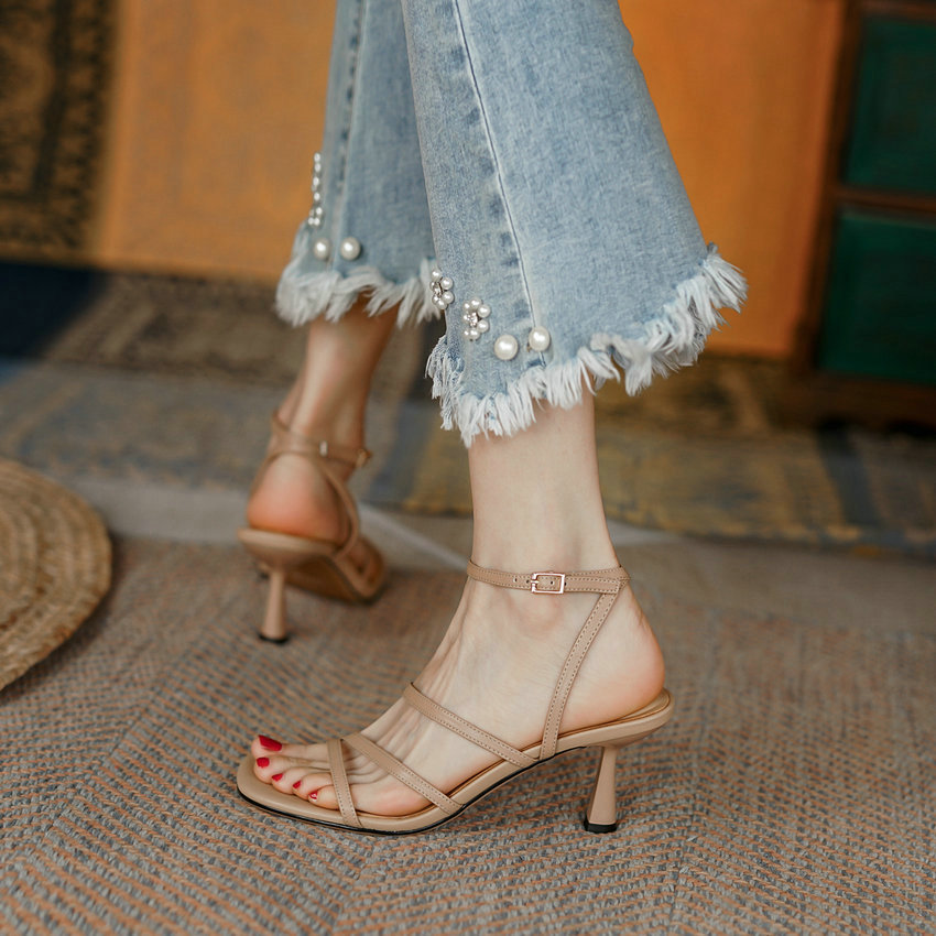 USS Shoes Virginia Women's Elegant Thin High Heels Sandals - Luxuryurbanwear
