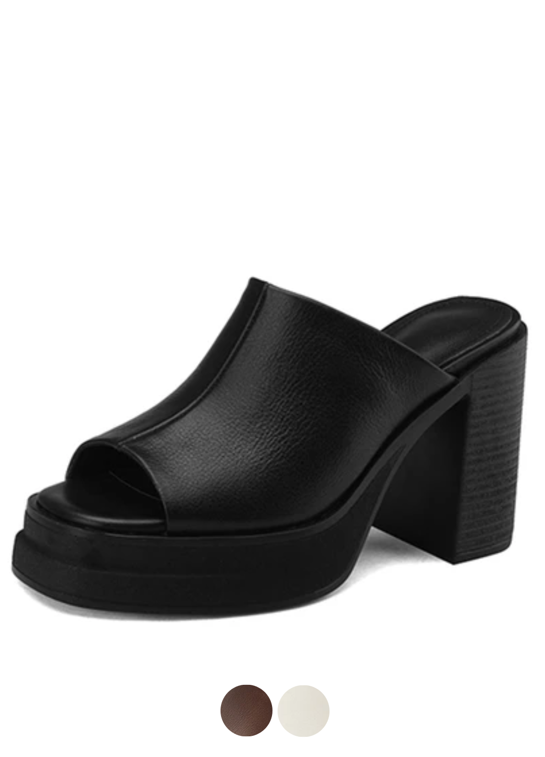 USS Shoes Virginia Women's Open-Toe Platform Clog - Luxuryurbanwear