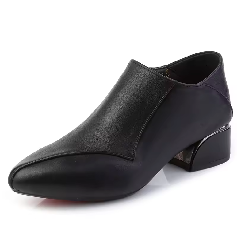 USS Shoes Virginia Women's Pointed Toe Zipper Pumps - Luxuryurbanwear