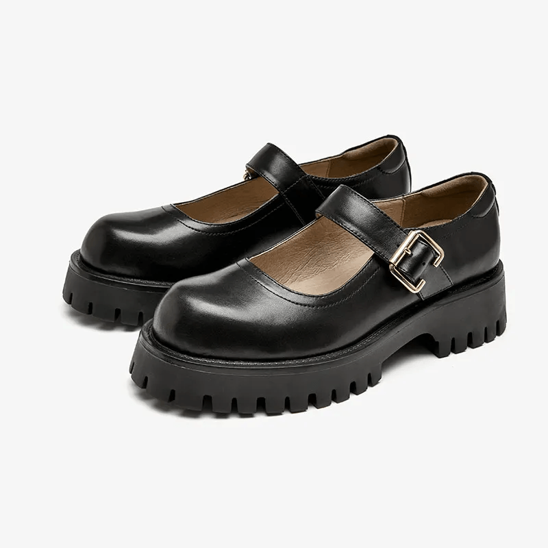 USS Shoes Rachel Women's Metal Buckle Strap Platform