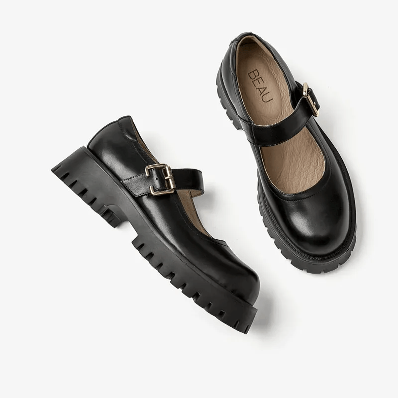 USS Shoes Rachel Women's Metal Buckle Strap Platform