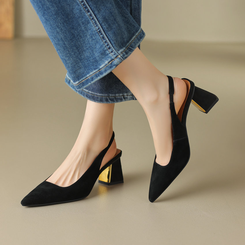 USS Shoes Lucia Women's Pointed Toe Pump - Luxuryurbanwear