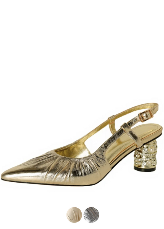USS Shoes Xenia Women's Handmade Leather Pointed Toe Sandals