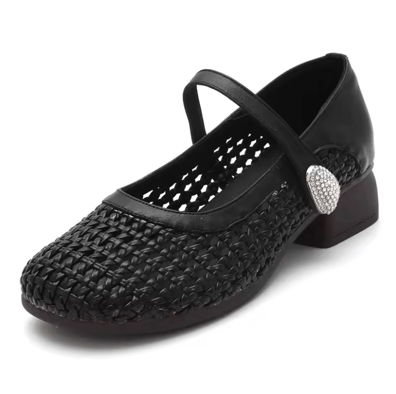 USS Shoes Yexy Women's Leather Casual Hollow Breathable Sandals