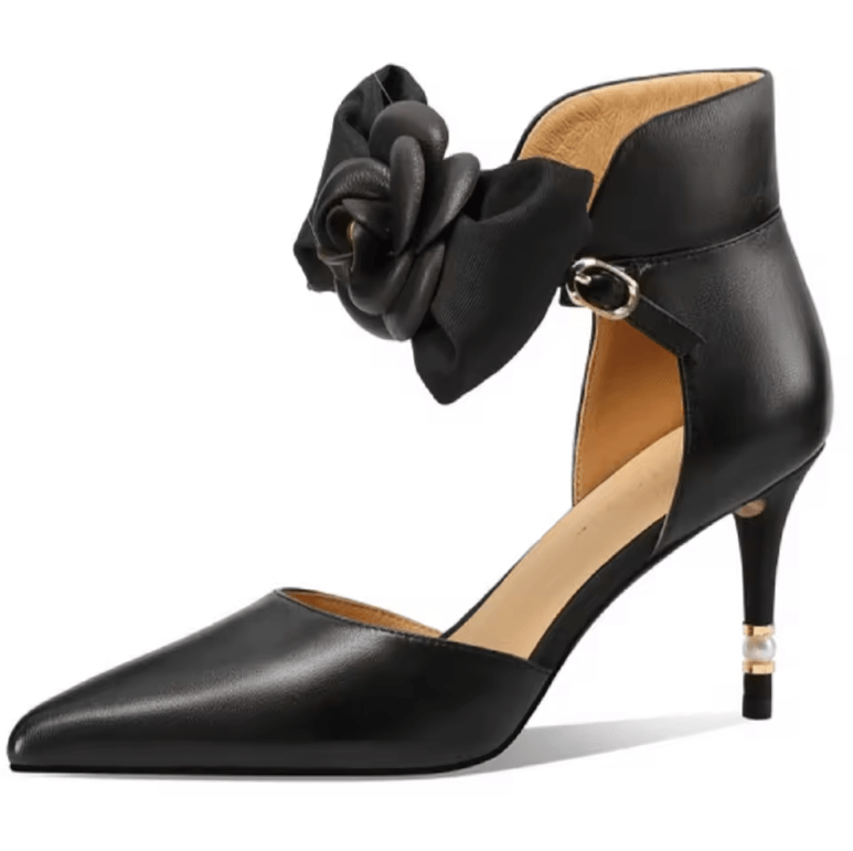 USS Shoes Zaira Women's Butterfly Bow Stiletto High Heels Pumps