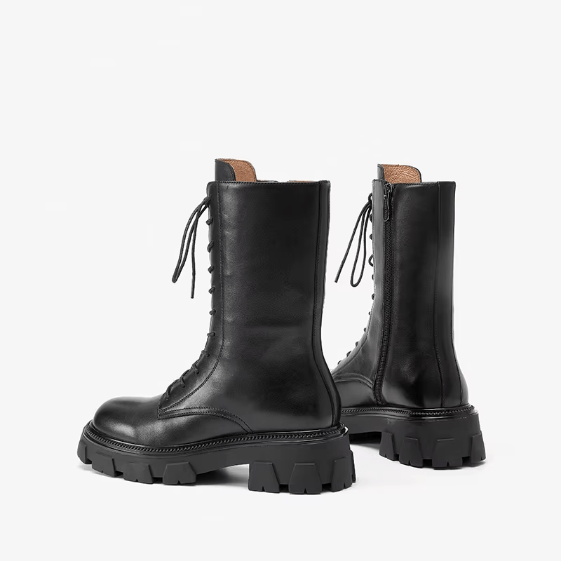 USS Shoes Zavala Women's Mid-Calf Platform Boots