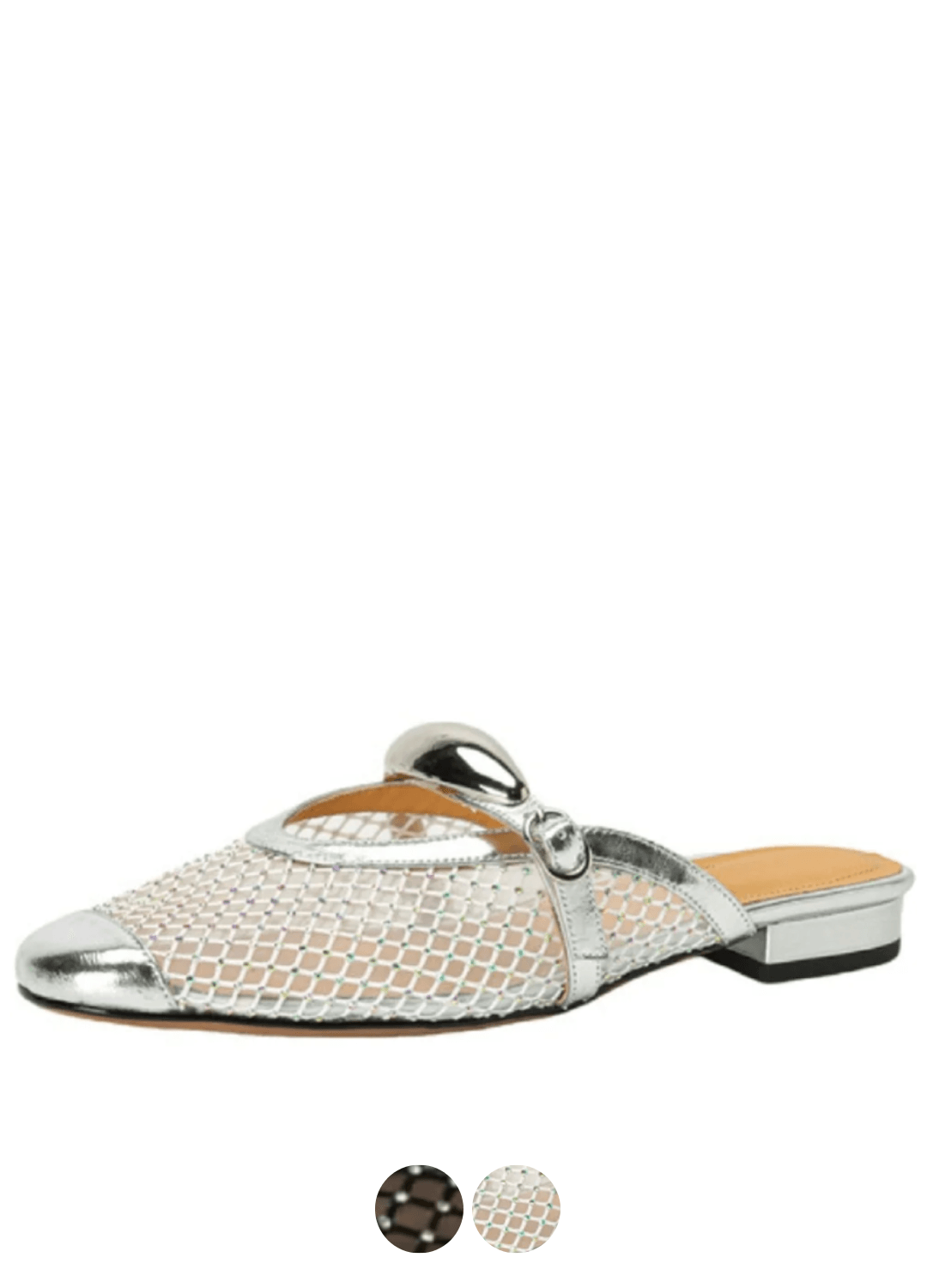 USS Shoes Zoe Women's Leather Breathable Mesh Mules