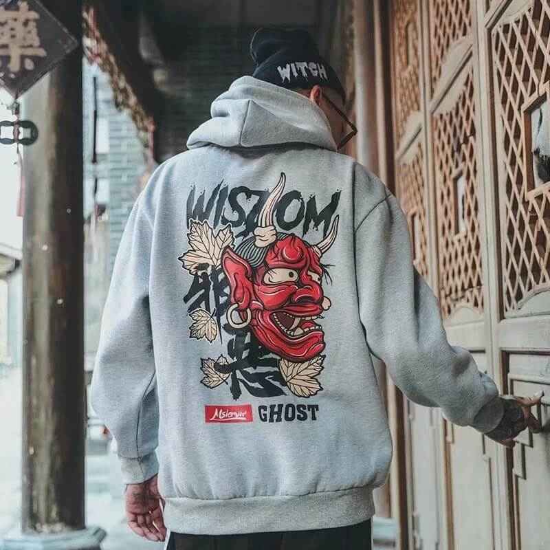 Demon Hoodie Japanese Oni hoodie