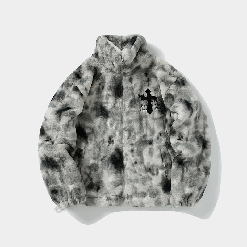 Eclipse Frost | Soft Streetwear Zip-Up - Luxuryurbanwear